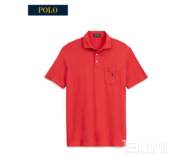 Ralph Lauren 男士CUSTOM FIT经典POLO衫 4色 .99（.99 额外6折）到手￥240