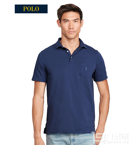 Ralph Lauren 男士CUSTOM FIT经典POLO衫 4色 .99（.99 额外6折）到手￥240