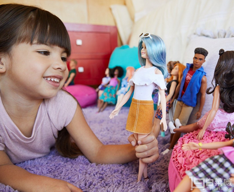 17年夏季新款，Barbie Fashionistas 69  芭比 时尚达人系列娃娃 prime会员凑单免费直邮到手￥60
