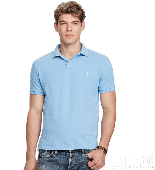 Ralph Lauren 男士CUSTOM SLIM经典POLO衫 多色码全 .99（.99 凑单额外7折）到手￥220