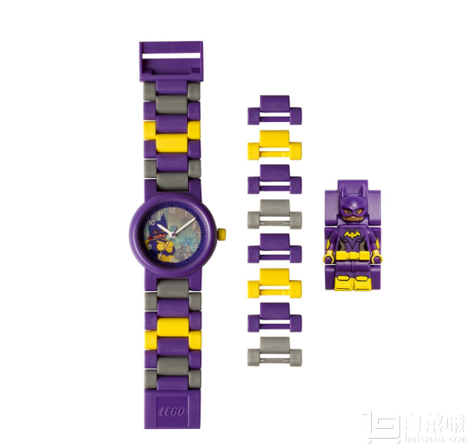 17年新款，LEGO 乐高 蝙蝠侠 8020844 儿童手表 Prime会员凑单免费直邮到手￥123