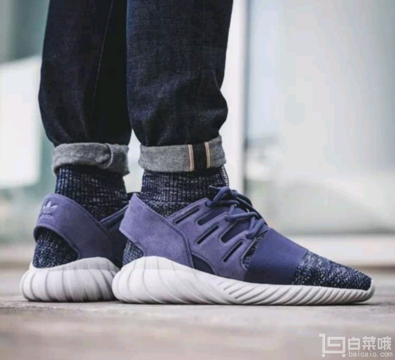 小椰子，国内￥1499 adidas 阿迪达斯  TUBULAR DOOM BB2393男士运动鞋 £45.59免费直邮到手￥390