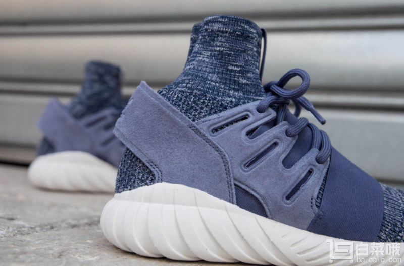 小椰子，国内￥1499 adidas 阿迪达斯  TUBULAR DOOM BB2393男士运动鞋 £45.59免费直邮到手￥390