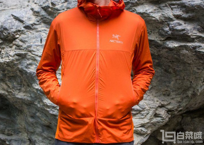 国内￥2400，ARCTERYX 始祖鸟 ATOM SL 男士轻薄保暖连帽夹克 新低9.92（7.4 额外8折）到手￥770