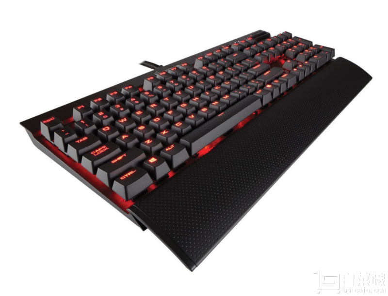 CORSAIR 海盗船 K70 LUX 机械游戏键盘 红光 青轴 Prime会员免费直邮含税到手￥651