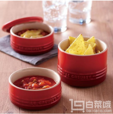 Le Creuset 酷彩三层陶瓷点心罐 Prime会员免费直邮到手新低￥235.69