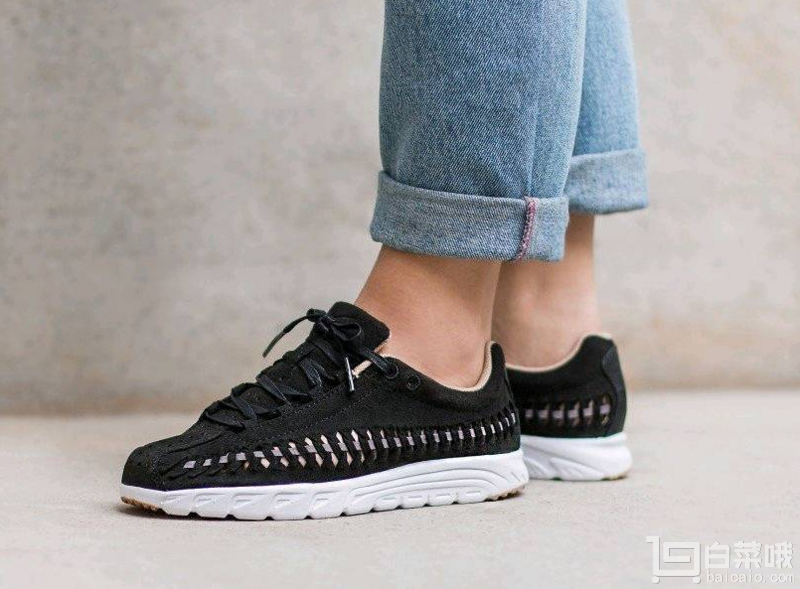 NIKE 耐克 MAYFLY WOVEN 男士轻量化编织复古跑鞋￥399包邮