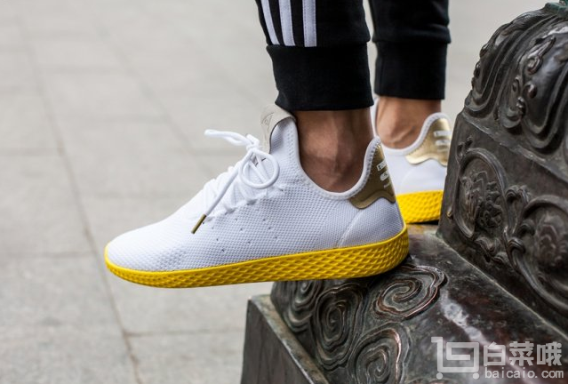 超多新色！adidas Originals X Pharrell Williams 17年菲董联名款 Tennis HU 多款男女士运动鞋 新低.99/.99到手￥470/520