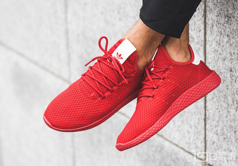 超多新色！adidas Originals X Pharrell Williams 17年菲董联名款 Tennis HU 多款男女士运动鞋 新低.99/.99到手￥470/520