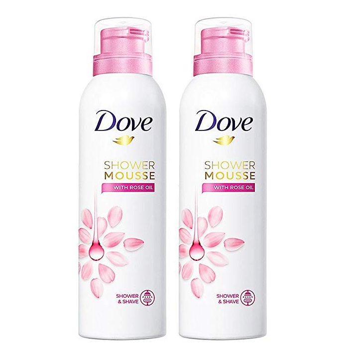 限Prime会员，Dove 多芬 玫瑰菁油沐浴慕斯200ml*2瓶*2套 88.1元包邮新低44.05元/套（双重优惠）