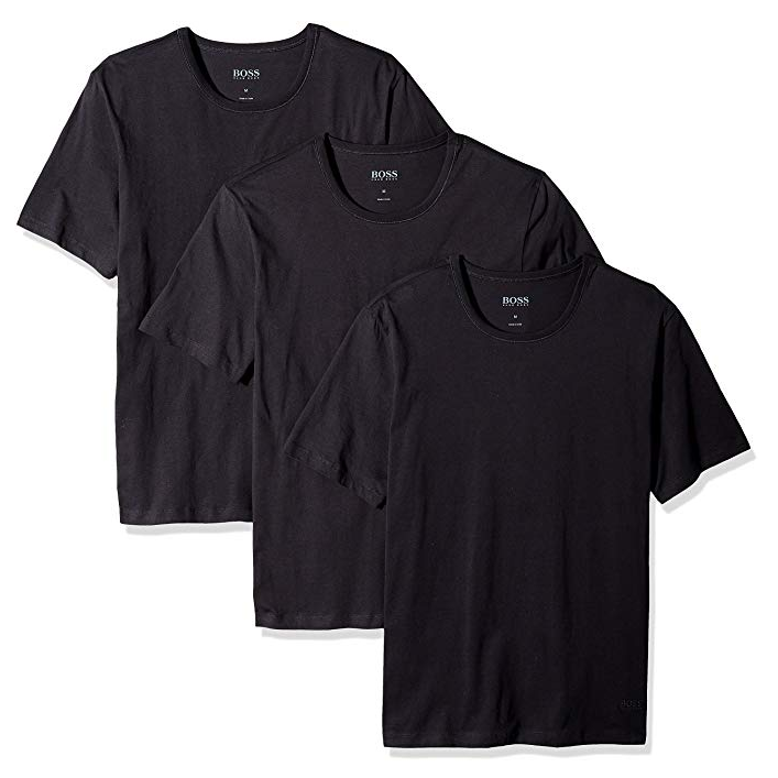 HUGO BOSS 男士纯棉圆领T恤3件装  Prime会员凑单免费直邮到手185.41元