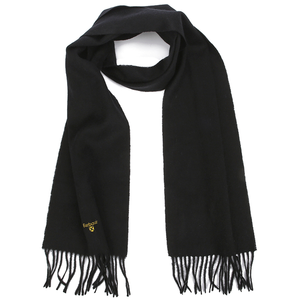 BARBOUR PLAIN LAMBSWOOL SCARF 男士纯羊毛围巾凑单免费直邮到手150元