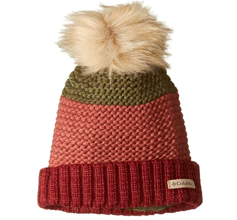 Columbia Holly Peak Pom 女士针织帽 prime会员凑单免费直邮到手74.89元
