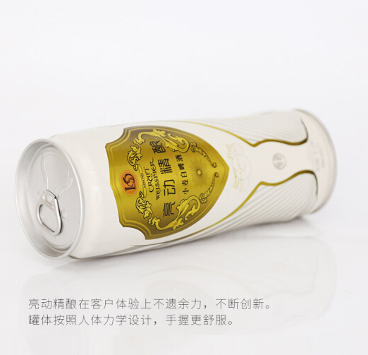 亮动 精酿12度小麦白啤酒 630ml*6罐 *5件 183.5元包邮36.7元/件（双重优惠）