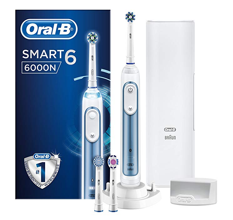 金盒特价，Oral-B 欧乐B Smart 6系列  智能电动牙刷 Prime会员免费直邮含税到手544元