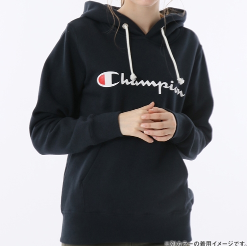 日版，Champion 冠军牌 CW-L109 女士纯棉连帽卫衣折后189.18元（国内650元）