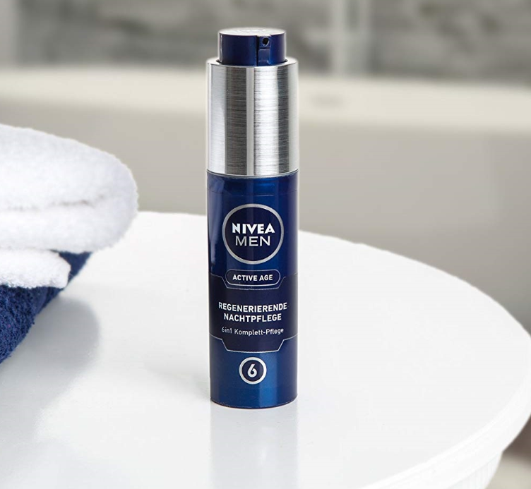 金盒特价，NIVEA 妮维雅 男士活力再生晚霜 50ml Prime会员凑单免费直邮含税到手84.82元