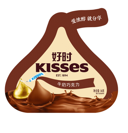 HERSHEY'S 好时 Kisses 好时之吻 牛奶巧克力 36g*36件 86.4元2.4元/袋（双重优惠）