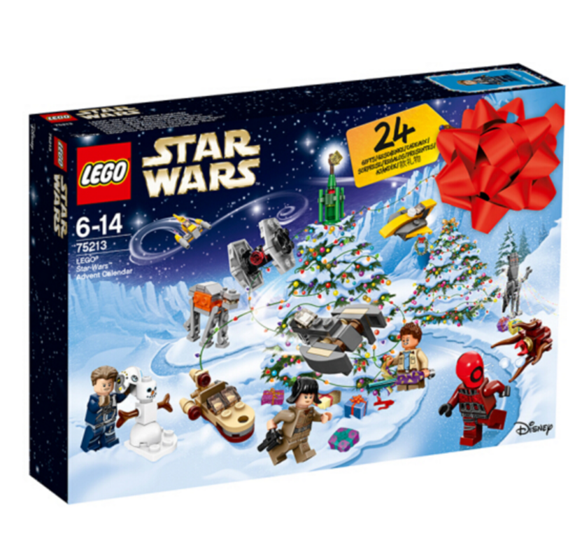 限黑卡会员，LEGO 乐高 星球大战系列 75213 圣诞倒数日历新低167.04元包邮包税（双重优惠）