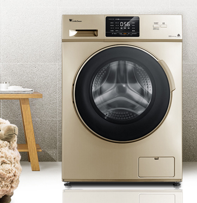 LittleSwan 小天鹅 TD100V321DG5 10公斤 洗烘一体变频滚筒洗衣机2599元包邮（双重优惠）
