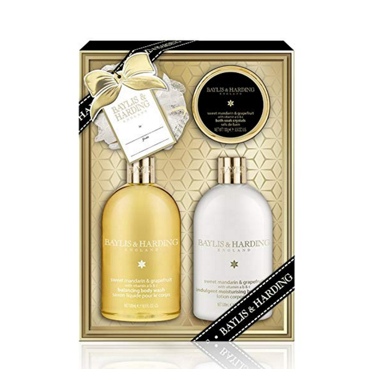Baylis & Harding 蜂蜜葡萄柚沐浴禮品套裝 prime會(huì)員湊單免費(fèi)直郵到手67.61元