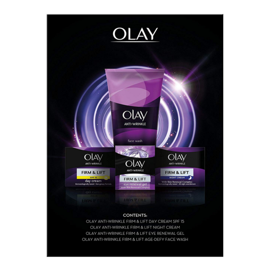 Olay 玉兰油 firm＆Lift 抗皱礼品套装 Prime会员凑单免费直邮含税到手新低176.95元