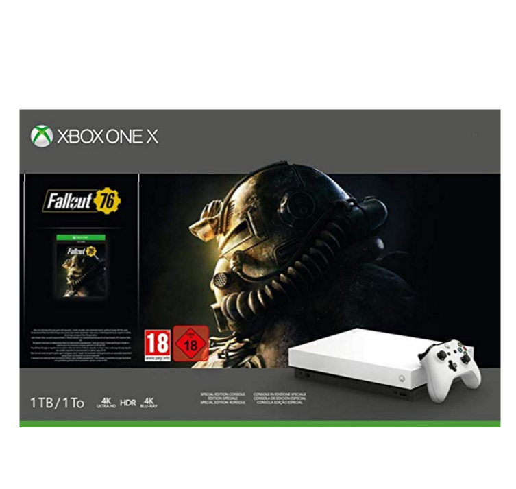 Microsoft 微软 Xbox One X 1TB 游戏主机 辐射76特别版本  Prime会员免费直邮含税到手新低2897.59