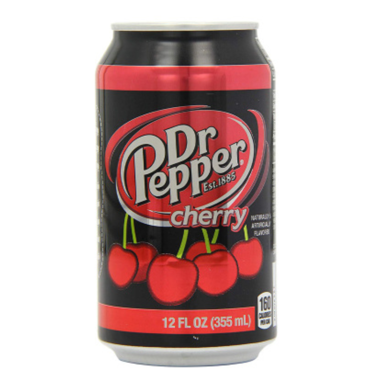 Dr Pepper 胡椒博士汽水 樱桃味/原味 355ml*12罐39.9元包邮（需拼团）