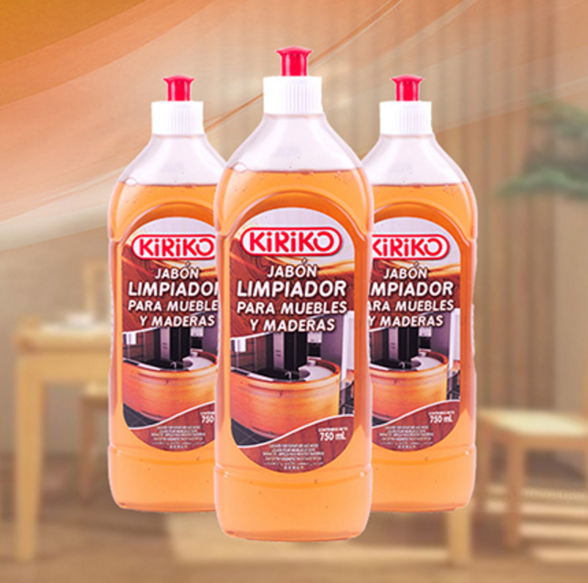 西班牙进口，KIRIKO  木质家具地板清洁剂护理液 750mL19.9元包邮（需领券）