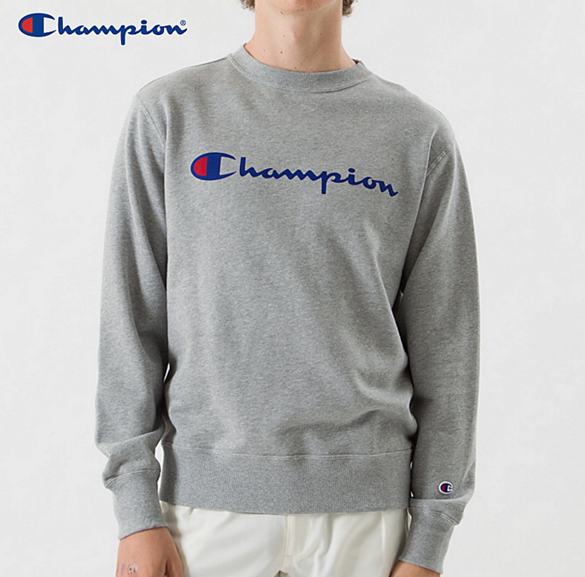 PRIMEDAY特价，Champion 冠军牌 C3-H004 男士纯棉卫衣 限XS码新低126.35元
