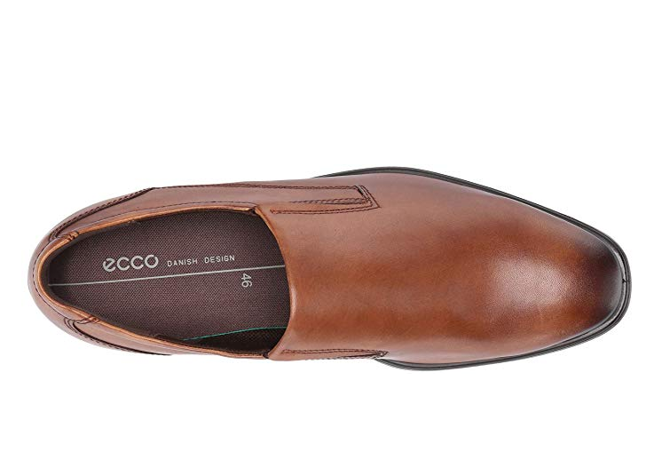 限39碼，ECCO 愛(ài)步 Melbourne 墨本系列 男士一腳蹬樂(lè)福鞋468.95元