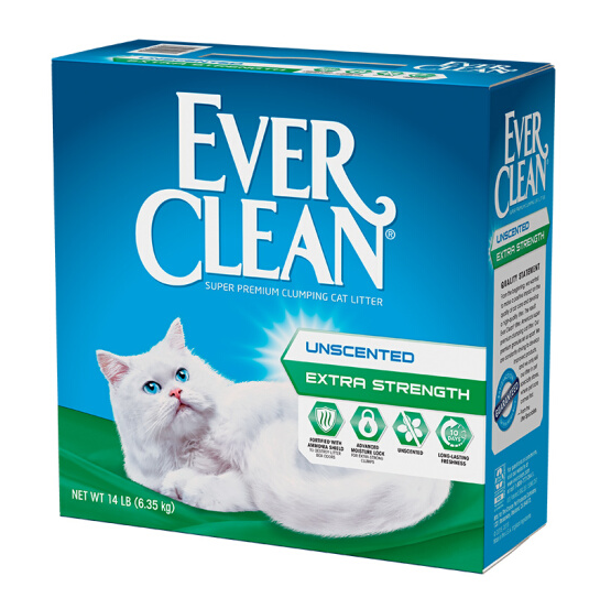 EverClean 蓝钻 美国进口 抗菌猫砂 绿白标 14磅*2件 106.2元包邮53.1元/件（下单满减）