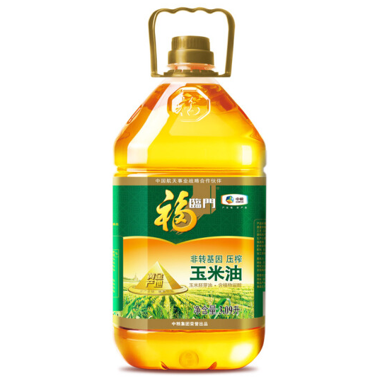 PLUS会员，福临门 非转基因玉米油 3.09L *2件+白记陈家 酸辣粉5包*2件59.6元（双重优惠）