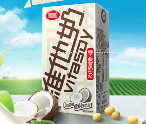 维他奶 椰子味豆奶植物蛋白饮品 250ml*24盒 *3件116.58元（38.86元/件）
