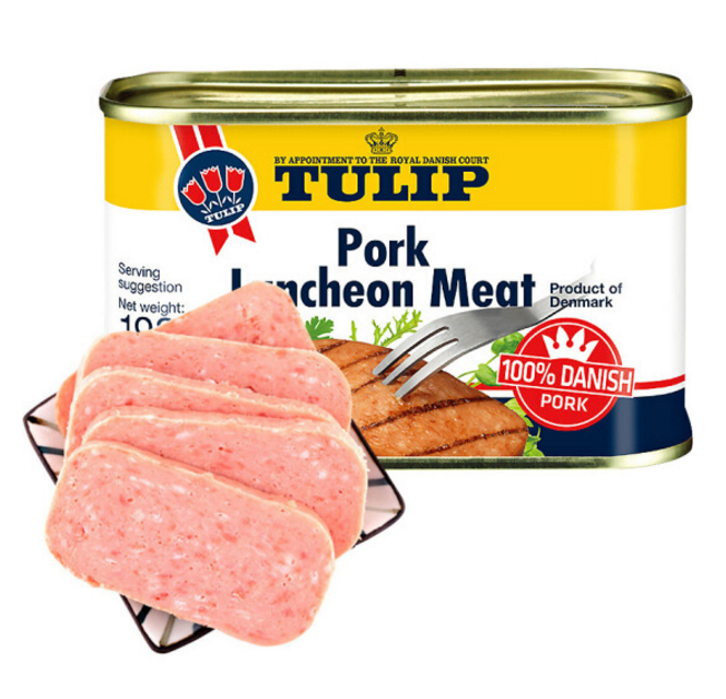 丹麦进口，Tulip 郁金香 经典午餐肉罐头 198g *7件 96.42元13.77元/件（双重优惠）
