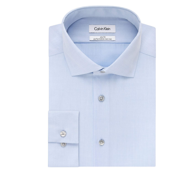 多色多码，Calvin Klein 男士免烫修身衬衫 33K3020146.39元