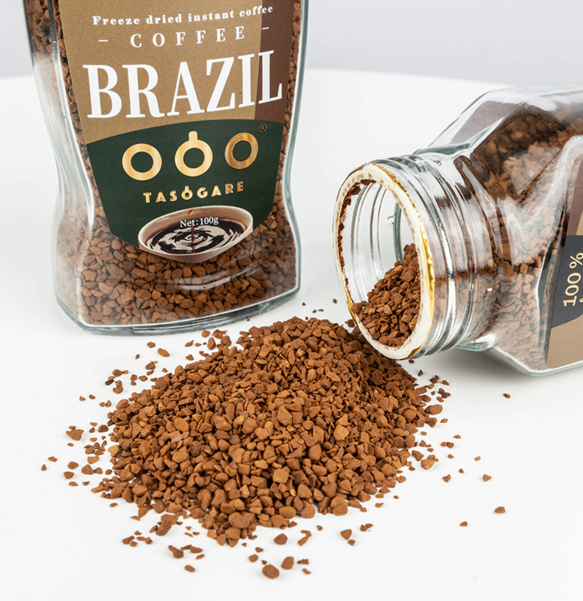 巴西进口，TASOGARE 隅田川 美式速溶冻干纯黑咖啡粉 100g *2瓶69元包邮（需领券）