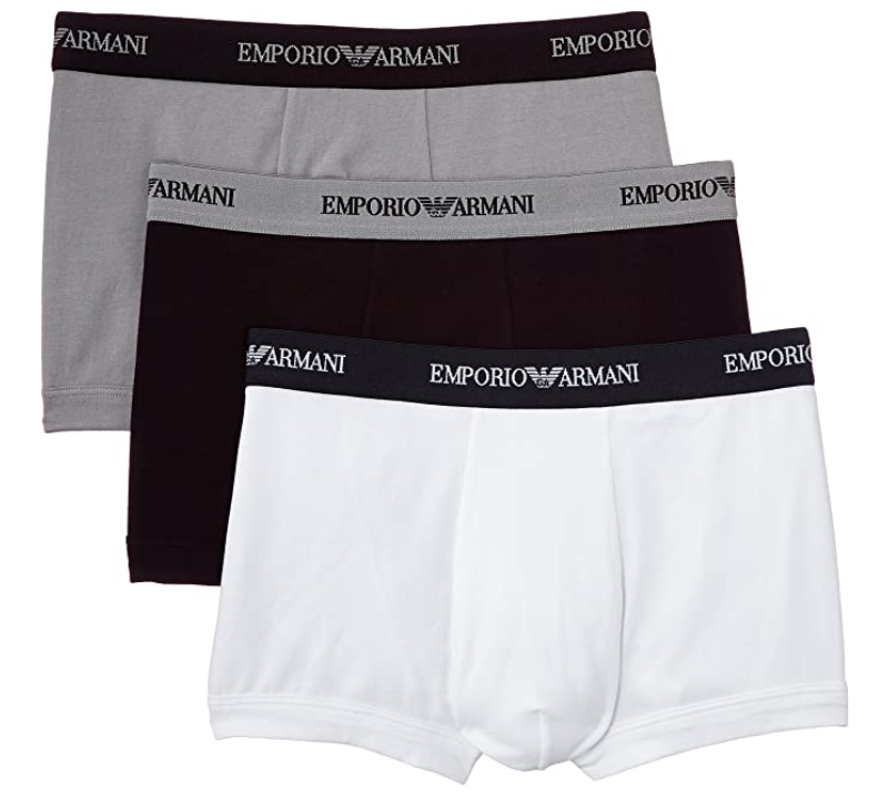 Emporio Armani 安普里奥·阿玛尼 男士平角内裤 3条147.12元