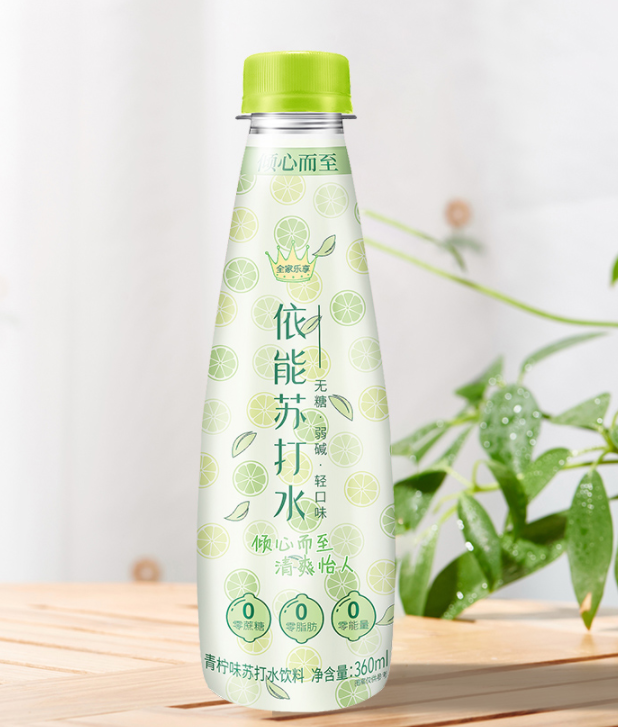 依能 弱碱性苏打水 360ml*15瓶 3种口味24.9元包邮（需领券）