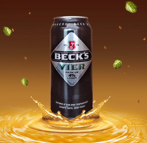 Becks 贝克韦尔 英国进口啤酒 440ml*24听 *2件109元包邮（合54.9/件）