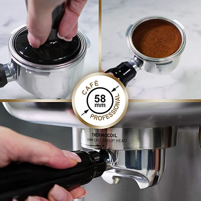 Breville 铂富 Barista Mini VCF125X 半自动咖啡机1155.69元（Prime会员92折）
