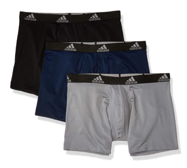 Adidas 阿迪達(dá)斯 Climalite 男士速干運(yùn)動(dòng)內(nèi)褲 3條裝104.41元