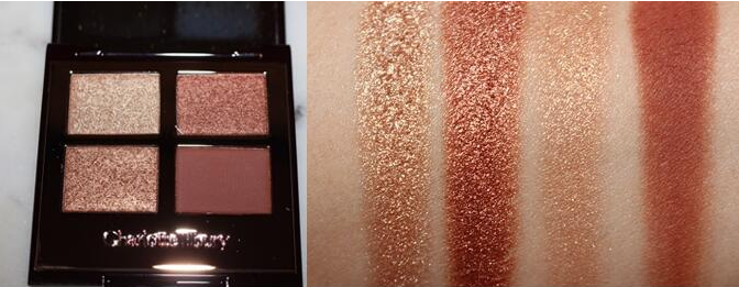 Charlotte Tilbury 四色眼影盘 Copper Charge 5.2g凑单免费直邮到手280元