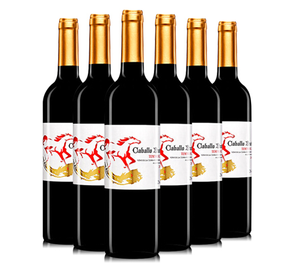 Vina Inigo 宜兰树 卡布拉沃 Caballo Bravo 红葡萄酒 750ml *6瓶 *3件166元（合9.22元/瓶）