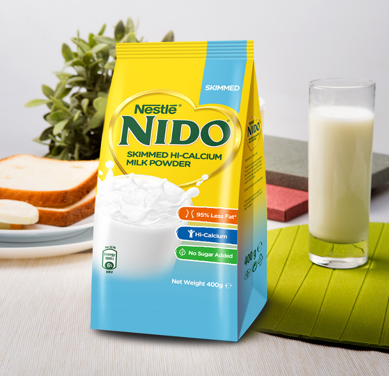 雀巢 NIDO 脱脂高钙奶粉 400g28.6元包邮（需领券）