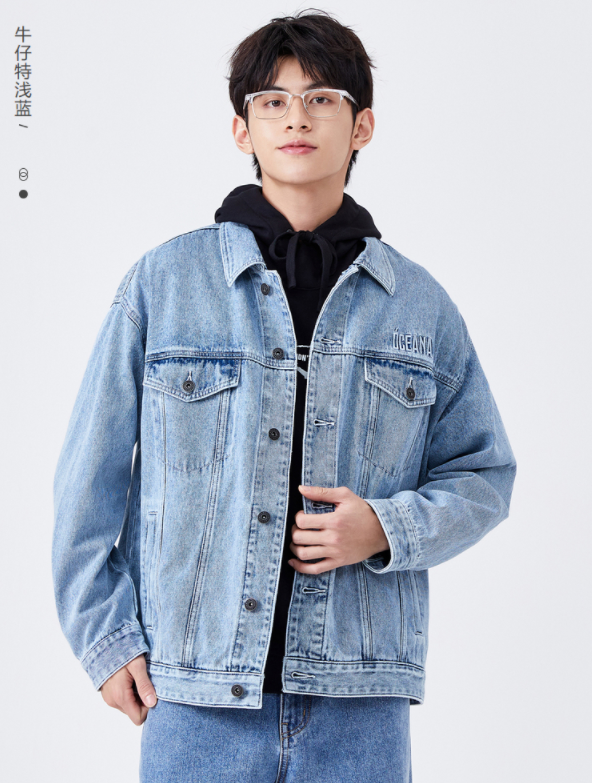 Semir 森马 2022新款 男士高街简约牛仔外套 5色139.99元起包邮（需领券）