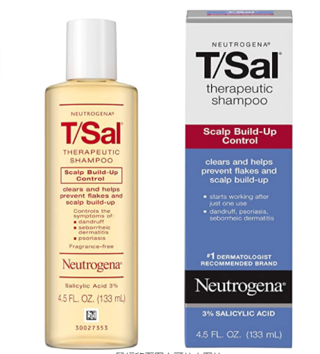 Neutrogena 露得清 T/Sal 水杨酸洗发露133mL*6支装新低225.24元