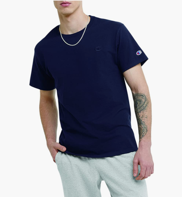 Champion 冠軍 男士經(jīng)典針織T恤T022349.45元
