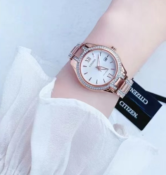 Citizen 西铁城 FE1233-52A 女士光动能腕表775.37元