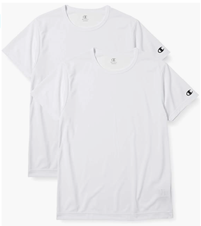 日版，Champion 冠軍牌 男士吸汗速干短袖T恤 2件裝 CM1-T70273.85元